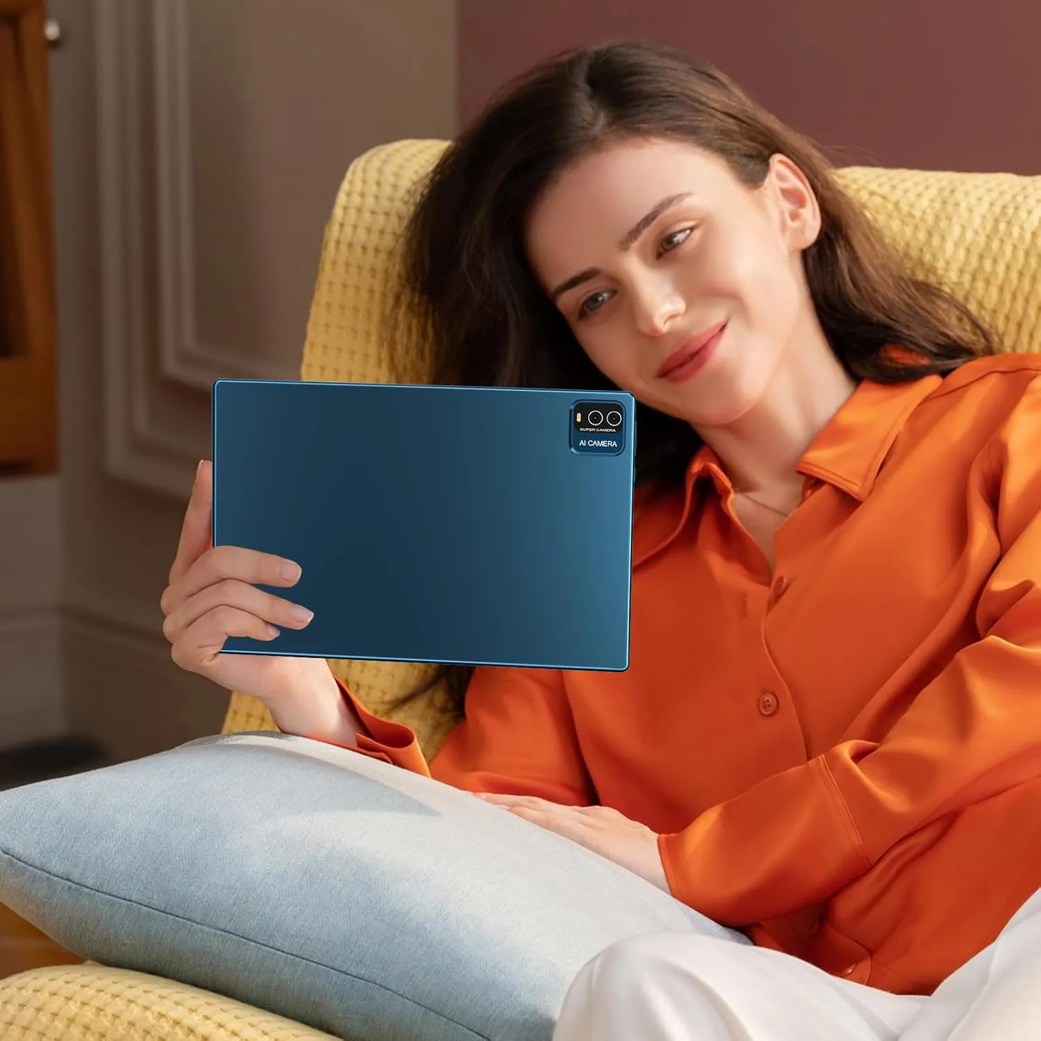 10 inch Tablet Android 14 Tablets PC Set 2 in 1 Tablet with Keyboard Case Mouse Stylus 8GB RAM 64GB ROM 1TB Expansion Tableta Computer 10.1" IPS Screen 2MP 8MP Dual Camera 6000 mAh battery WiFi BT Tab