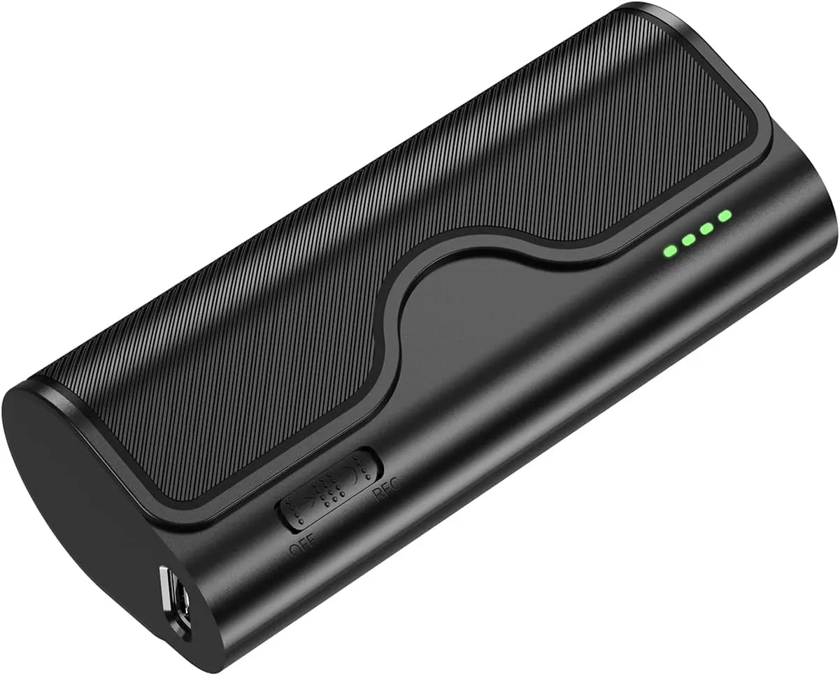 128G Magnetic Voice Recorder with AI-Intelligent Triple Noise Reduction,35 Days Continuous Recording Device,Voice Activated Audio Recorder,Digital Voice Recorder for Meetings/Interviews/Classroom
