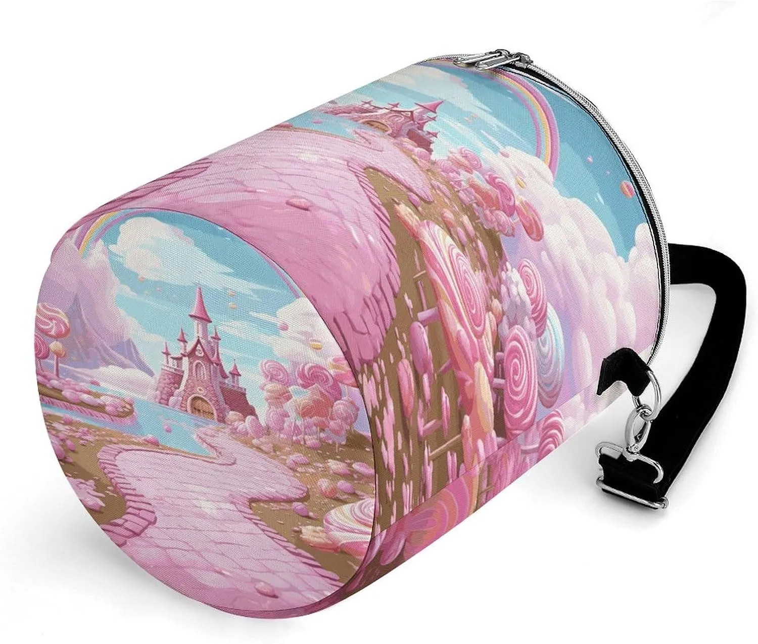 24 Cans Collapsible Soft Cooler Bag,Candy Land Large Leakproof Camping Cooler,Portable Travel Cooler for Picnic, Camping, Beach, Trip