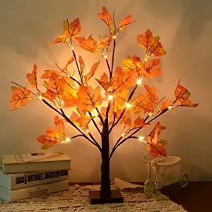 24" LED Maple Tree with 24 Lights