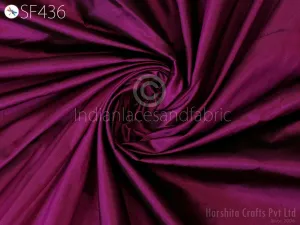 80gsm Iridescent Wine Black Indian Pure Silk Fabric by the yard Soft Silk Curtains Scarf Costume Apparels Wedding Evening Dresses Dolls