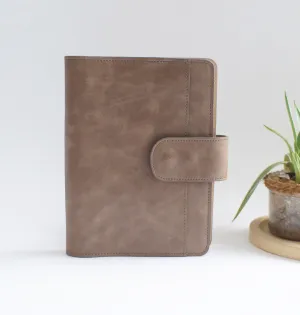 A5 Journal Cover - Fauve/Velvet Cotton 2.0