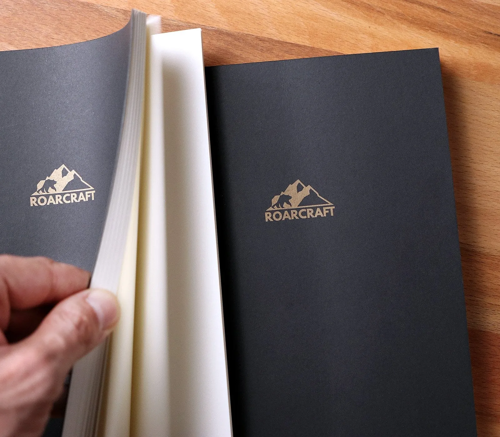 A5 Plain Paper Notebook - Set of 2