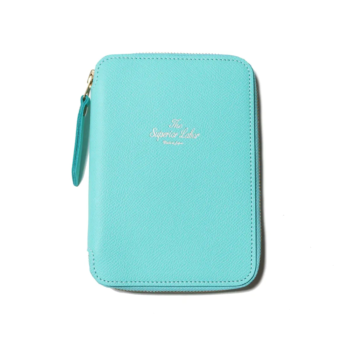 A6 Calf Leather Zip Organizer