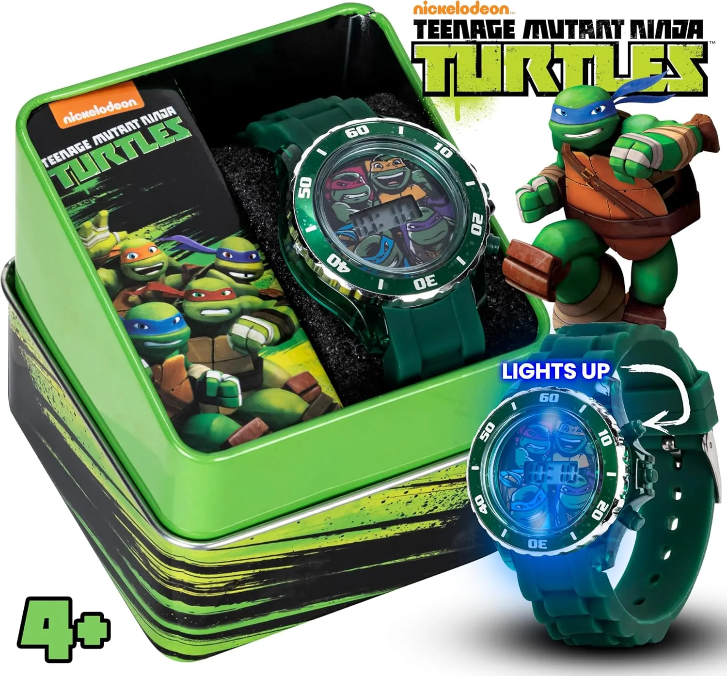 Accutime Ninja Turtles Kids' Digital Watch