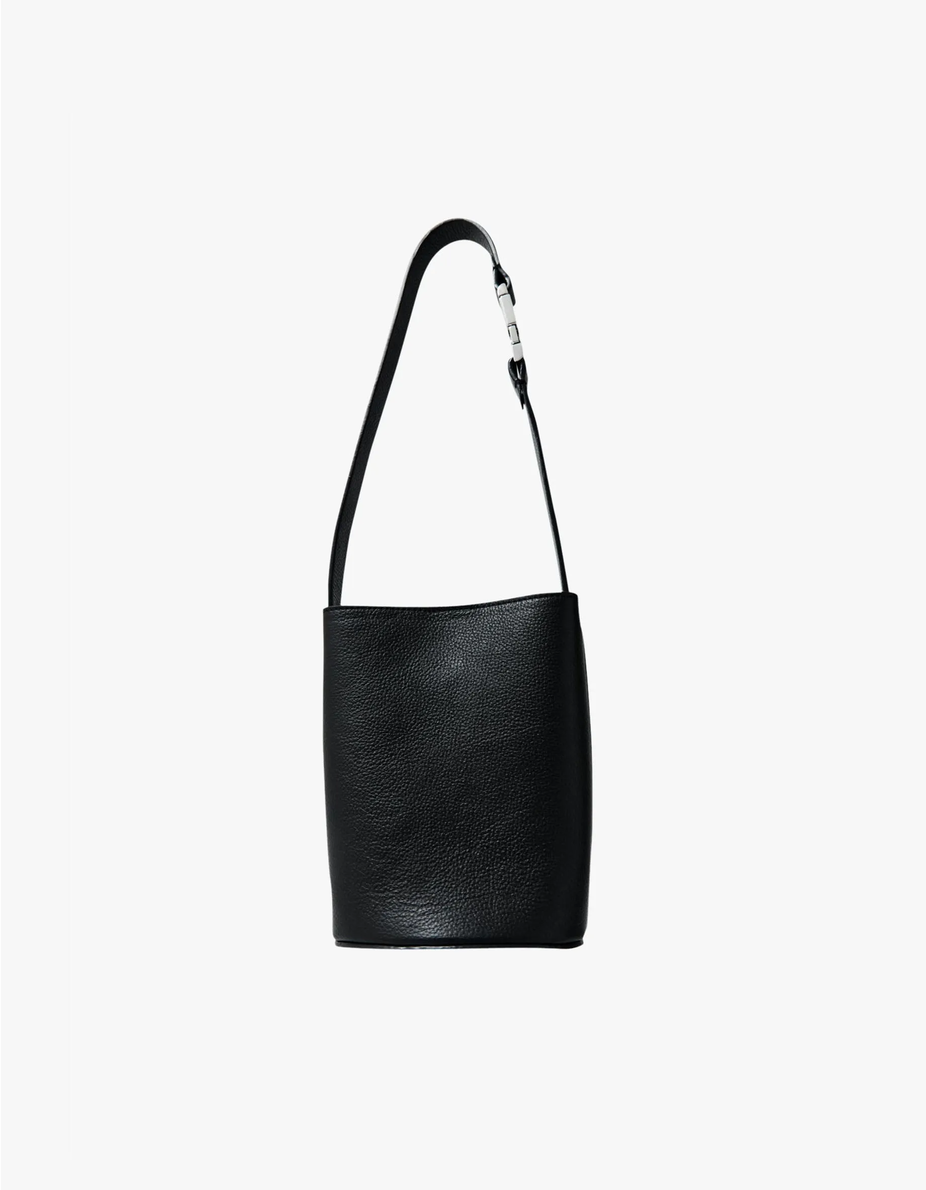 Adjustable Bucket Bag - Black