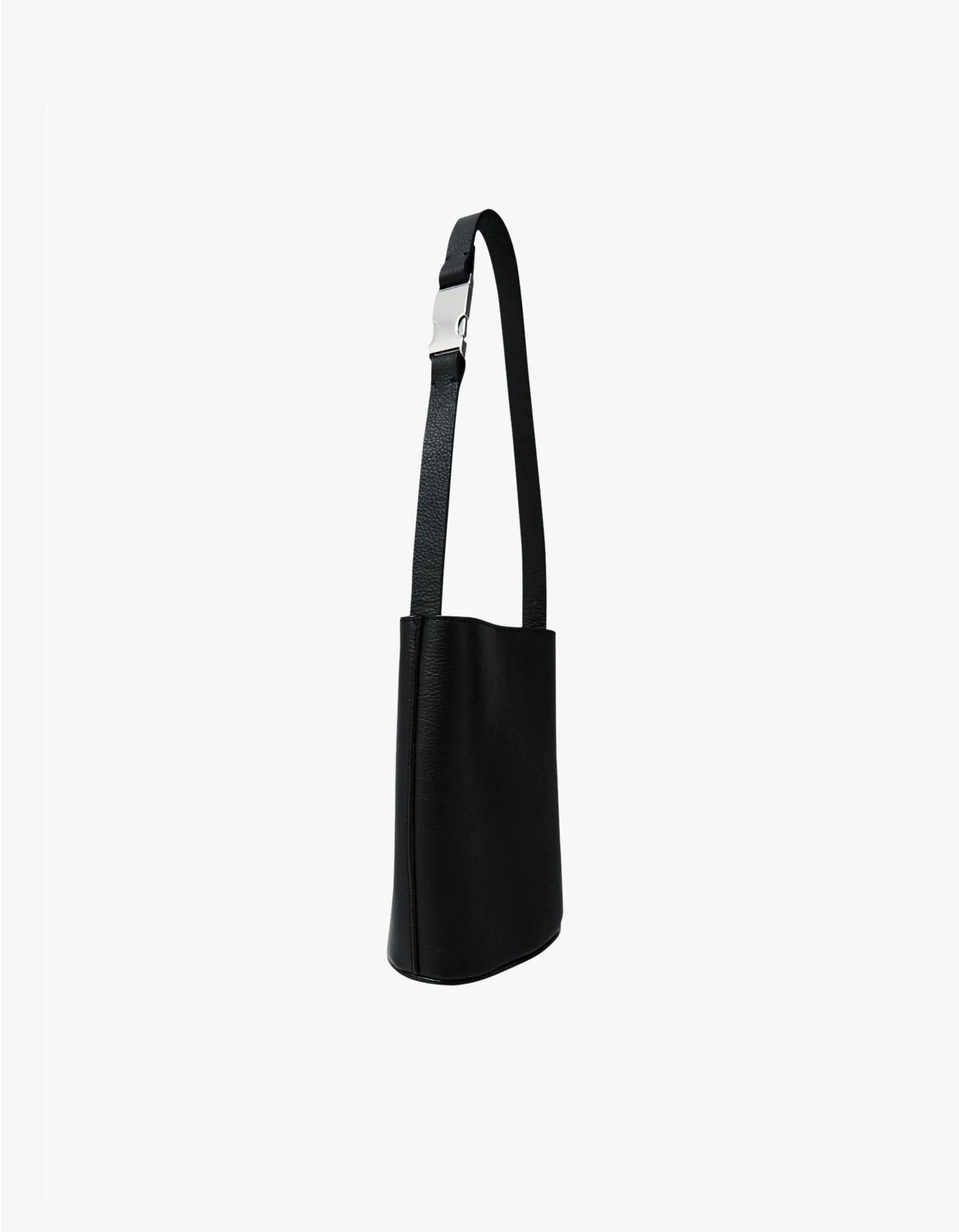 Adjustable Bucket Bag - Black