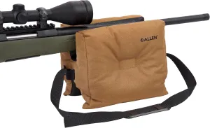 Allen Company Rifle Bench Rest/Bags - Target Sports Bench Rest Stand Holders for Rifle Shooting Hunting - Brown, Gray or Coyote
