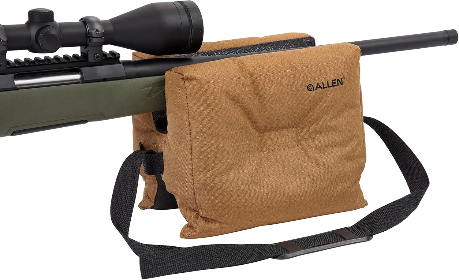Allen Company Rifle Bench Rest/Bags - Target Sports Bench Rest Stand Holders for Rifle Shooting Hunting - Brown, Gray or Coyote