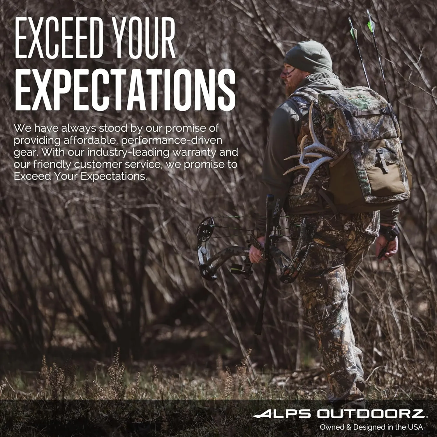 ALPS OutdoorZ Unisex Adult Pursuit Pack, Mossy Oak Country DNA, 44 L