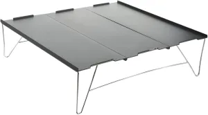 Aluminum Alloy Table Lightweight Portable Folding Picnic Table for Camping Hiking BBQ and Outdoor Activities Compact Design for and Storage