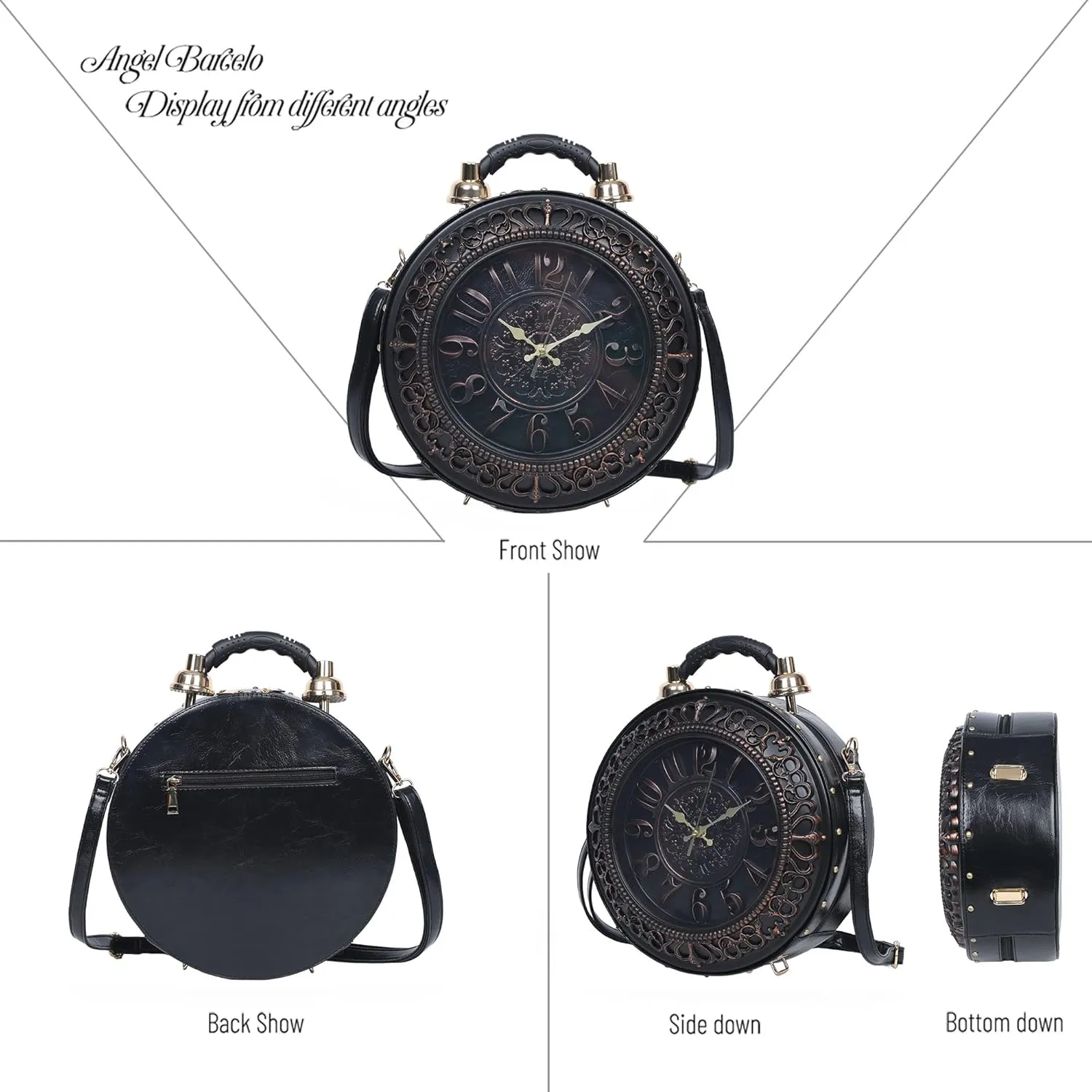 Angel Barcelo Crossbody Purse and Handbags for Women Fashion Ladies Shoulder Bag