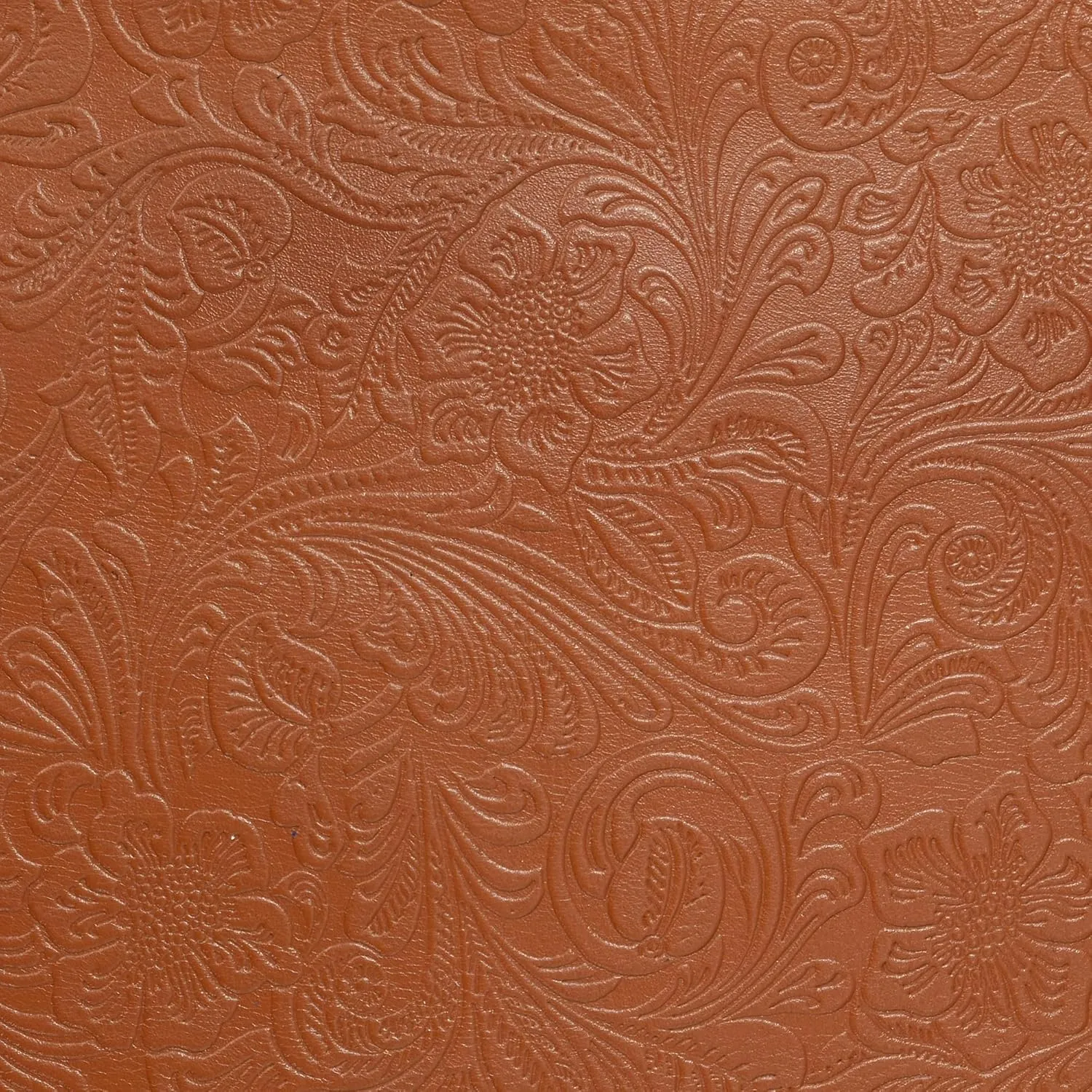 Anna by Anuschka Heritage Collection Women's Genuine Leather Large Phone Organizer - Floral Embossed Hazelnut