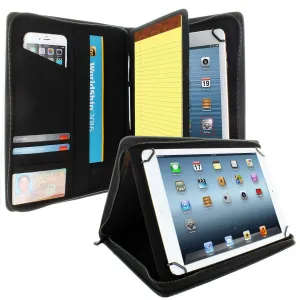 Apple iPad Air 4 PadFolio Case Carbon Fiber Executive Notepad Holder 8.5" To 11" Inch
