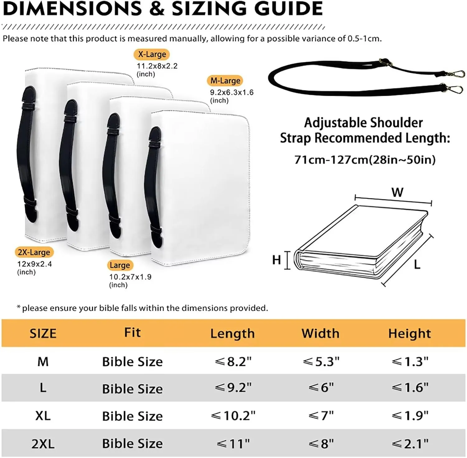 Attractive Print Bible Cover with Bonus Bookmark Religious Elegance Praying Bible Cover Case for Women with Handle Zipper Large Lightweigh Scripture Book Study Accessories