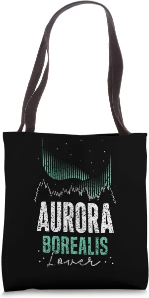 Aurora Borealis Lover Northern Lights Aurora Borealis Tote Bag