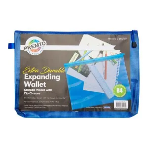 B4 WALLET-BLUE