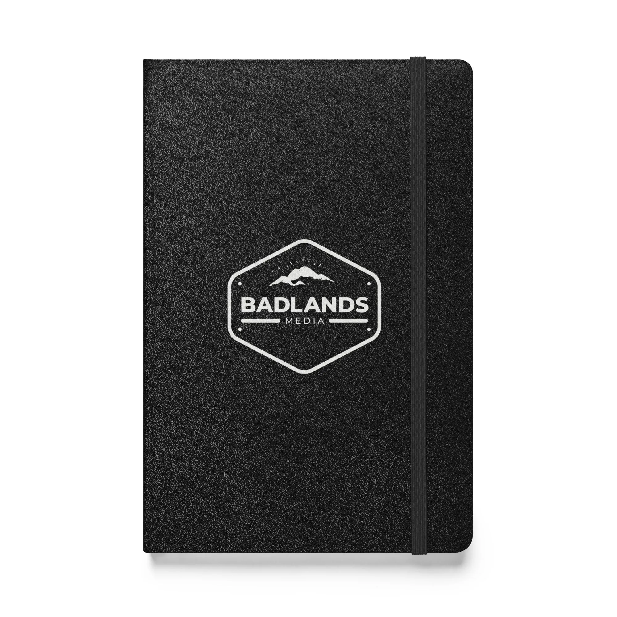 Badlands Hardcover bound notebook (white logo)