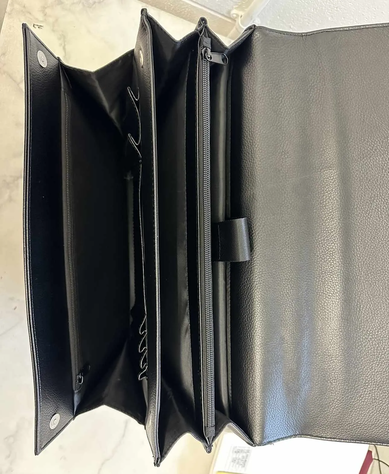 Bag Top-tier Laptop Interactive | BriefCase Leather Black
