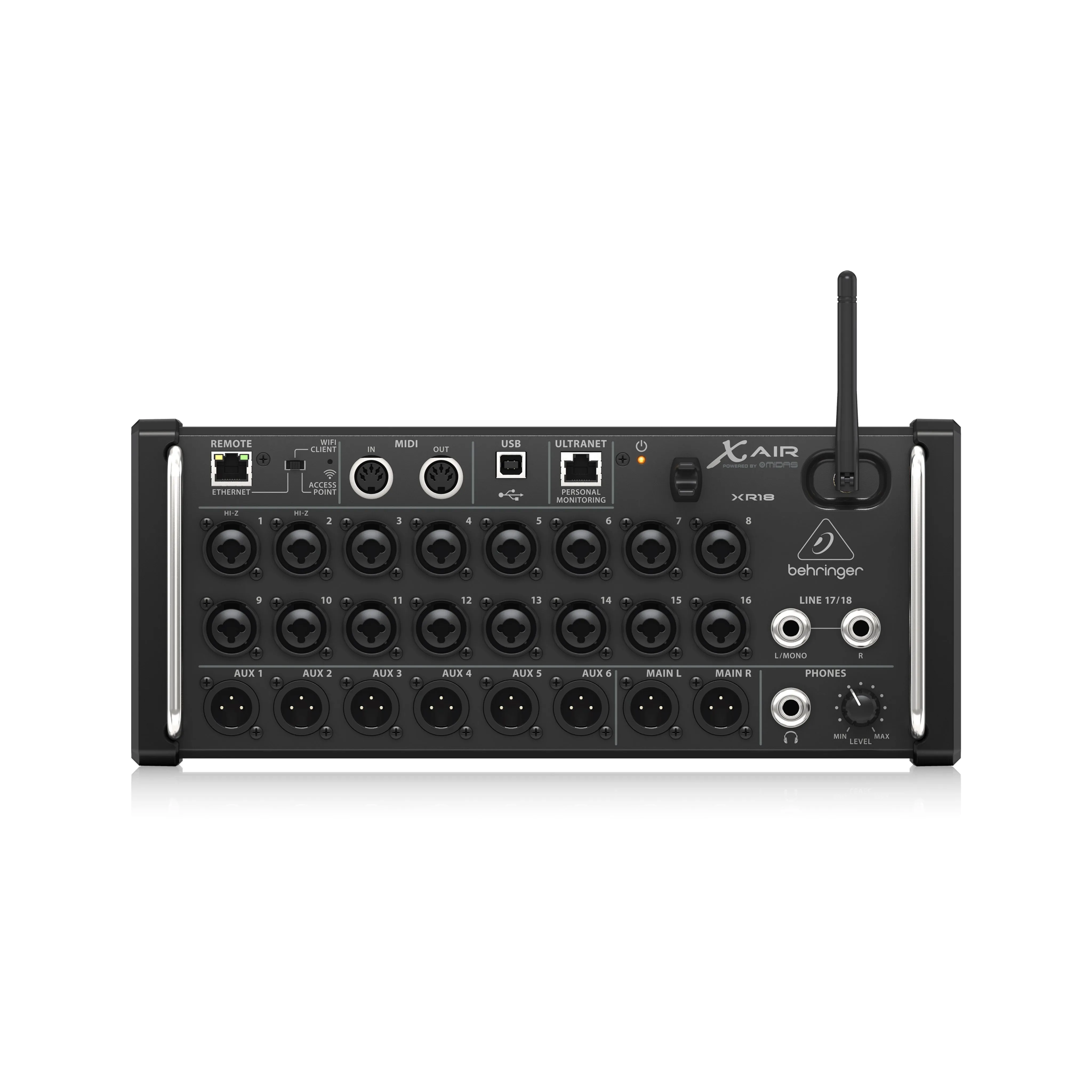 Behringer XR18 X Air 18-Channel Tablet-Controlled Digital Mixer - EU Plug
