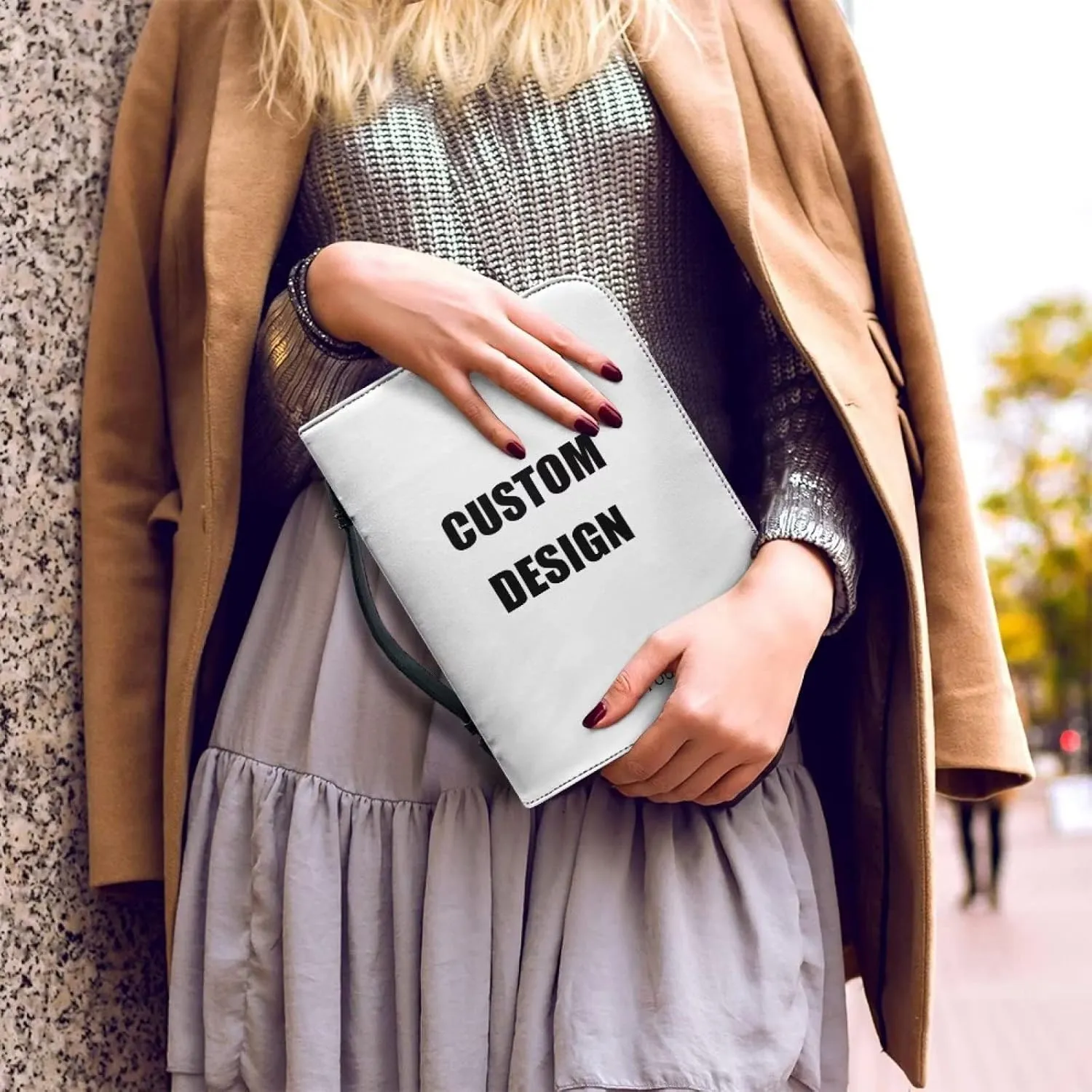 Bible Cover Case PU Leather Book Cover for Women Girls, Large Capacity Scripture Bag Bible Cover Bags