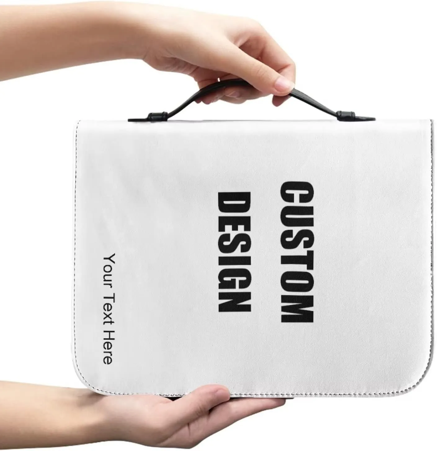 Bible Cover Case PU Leather Book Cover for Women Girls, Large Capacity Scripture Bag Bible Cover Bags
