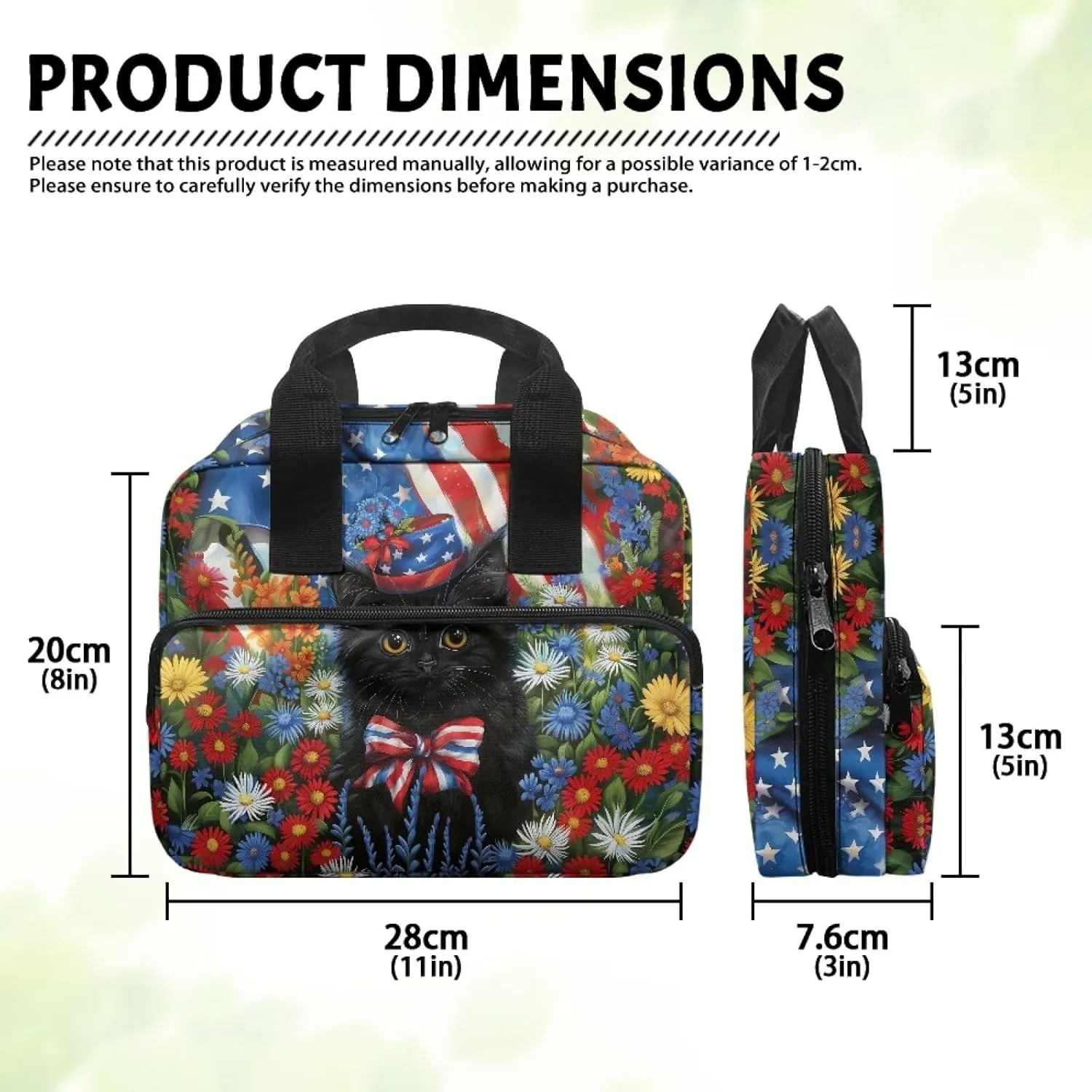 Bible Cover for Women Men Study Bible Case with Handle Church Bag Tote Bag for Home, Office, Travel, School