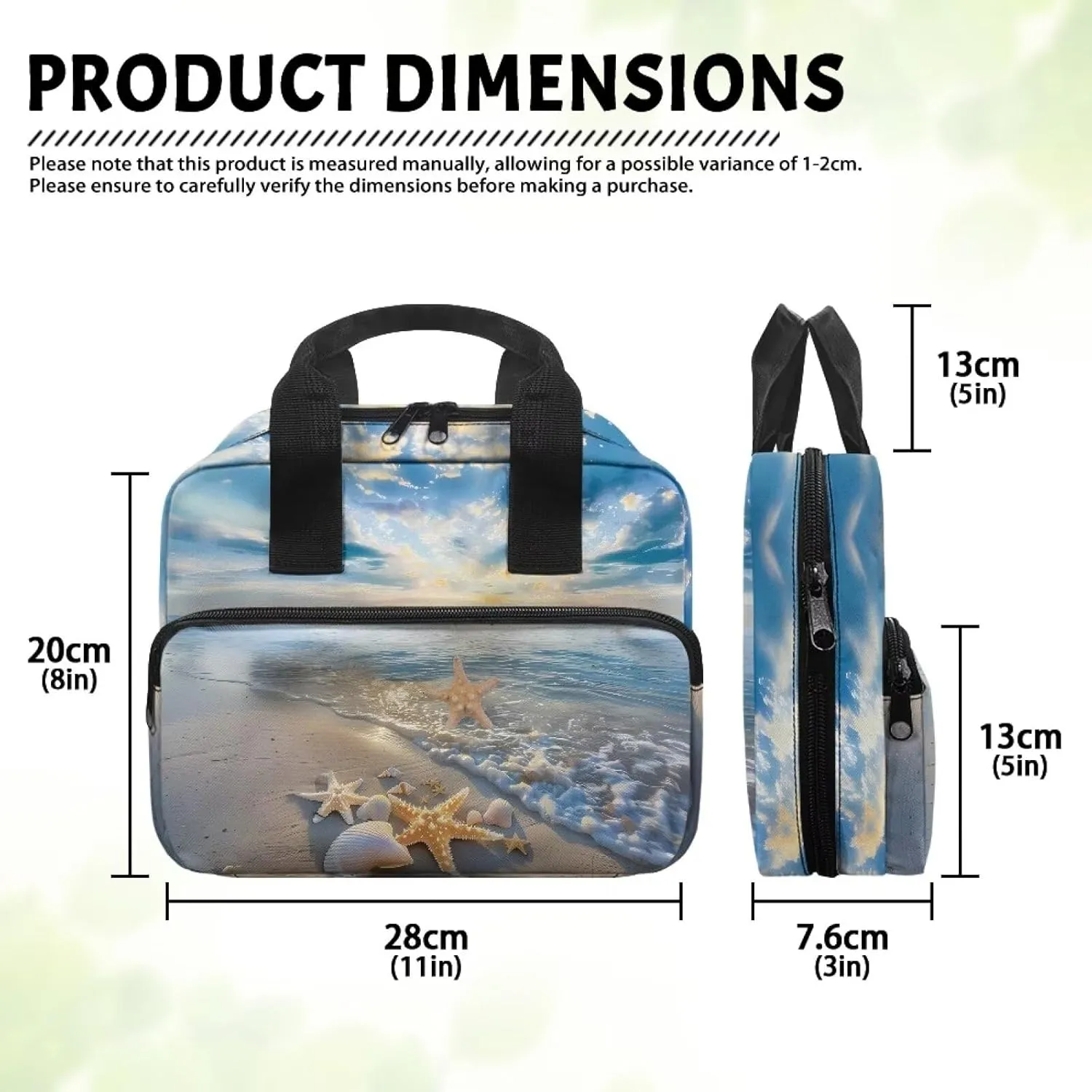 Bible Cover for Women Men Study Bible Case with Handle Church Bag Tote Bag for Home, Office, Travel, School