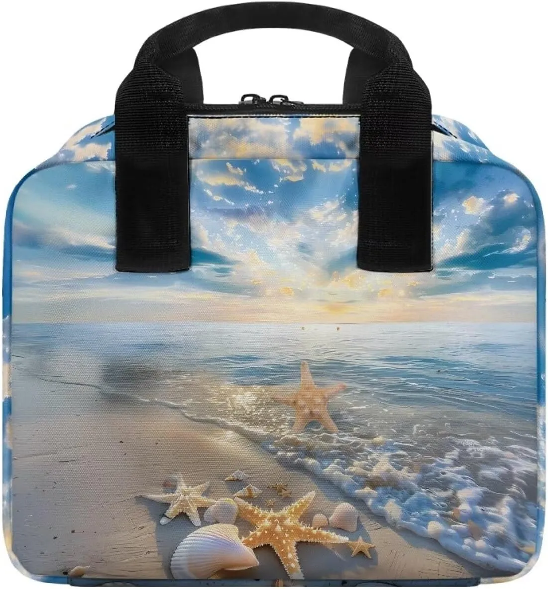 Bible Cover for Women Men Study Bible Case with Handle Church Bag Tote Bag for Home, Office, Travel, School