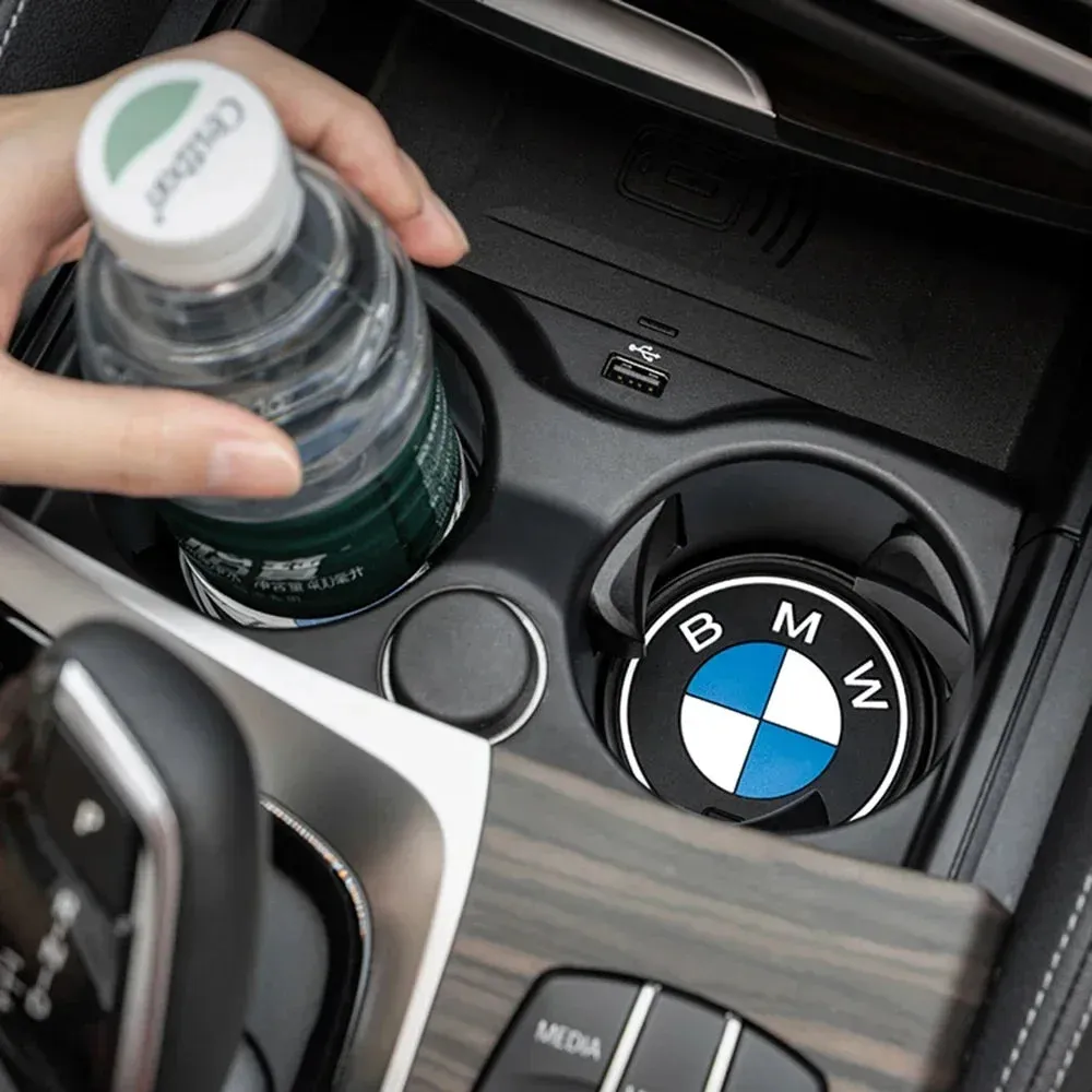 BMW Car Cup Mat Set - Perfect Fit & Durable
