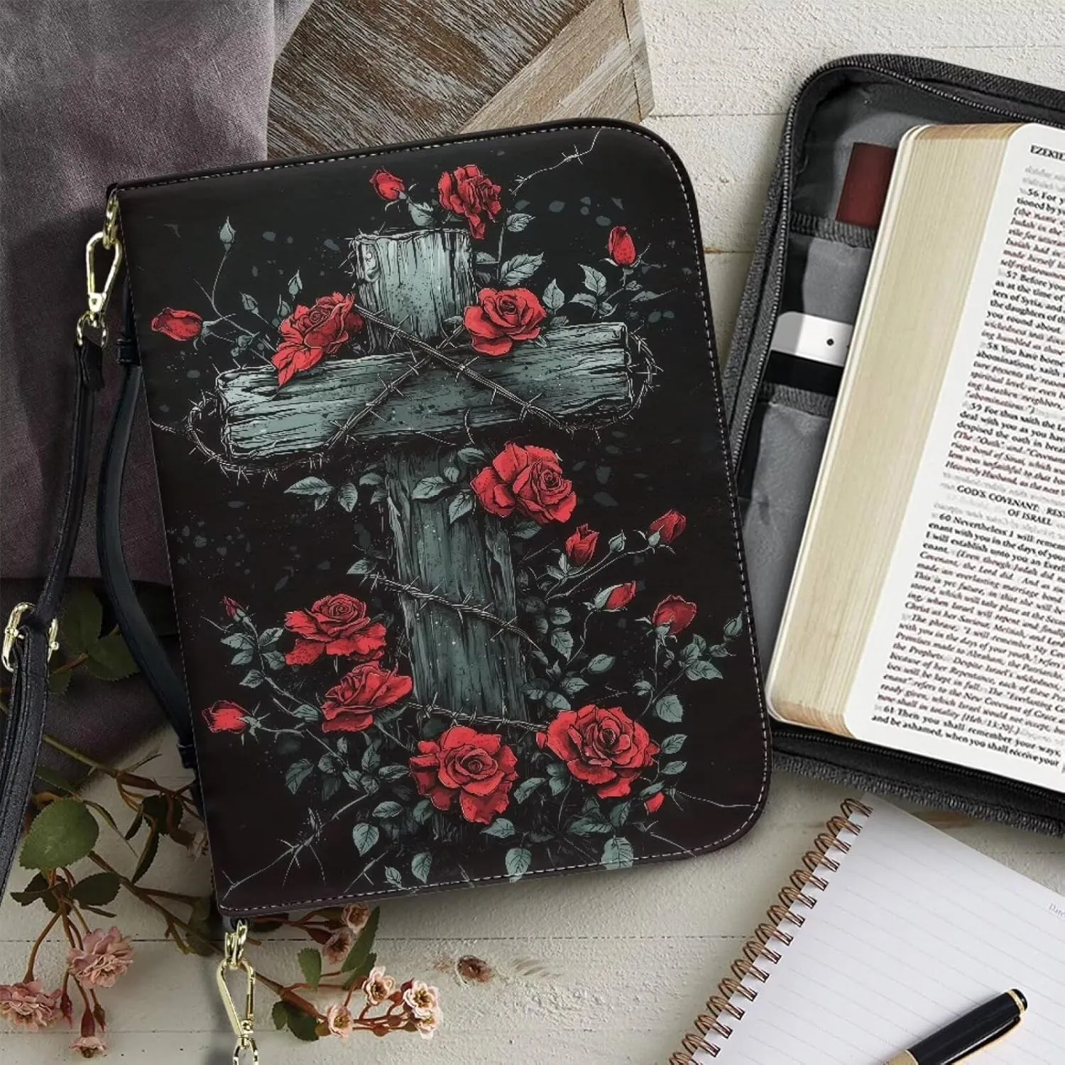 Book Covers Bible Covers for Women Men Large Size Bible Bag Tote