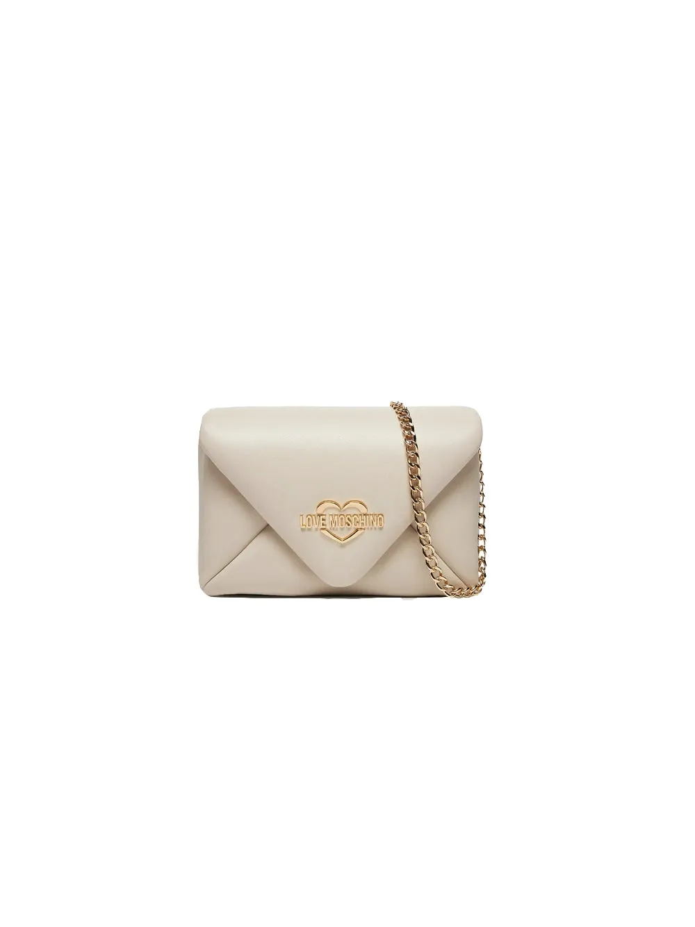 Borsa Pu - Avorio Galv. Oro