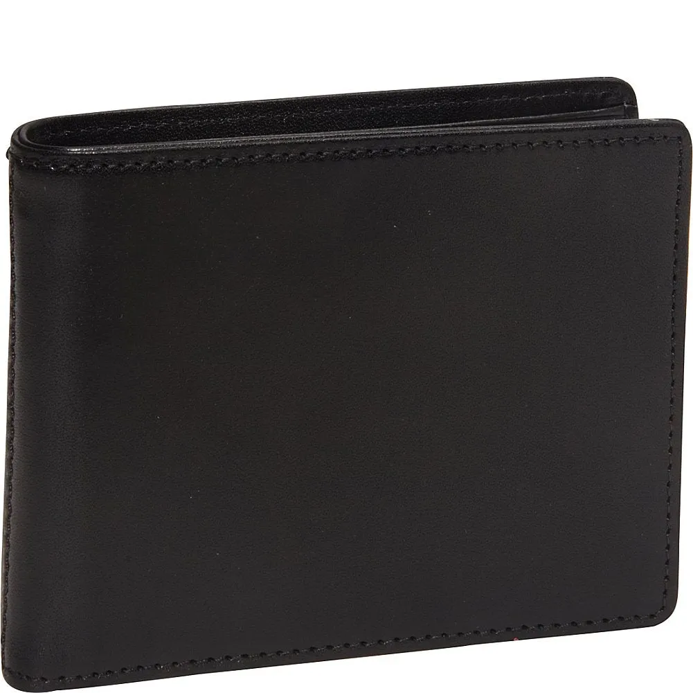 Bosca Men's Genuine Leather Bifold Executive ID Wallet