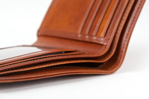 Bosca Men's Genuine Leather Bifold Executive ID Wallet