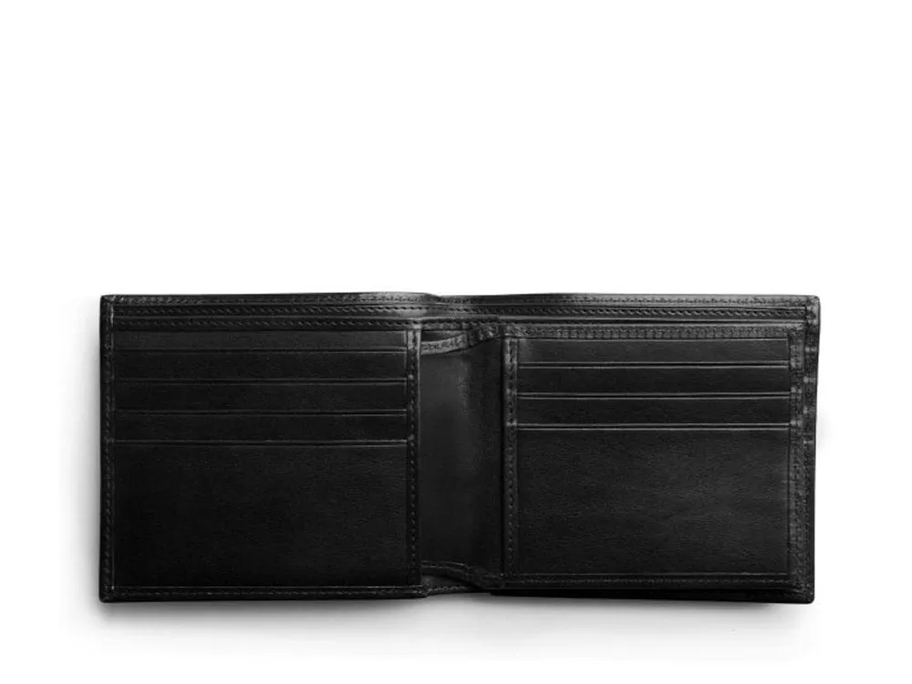 Bosca Men's Old Leather Collection - Eight-Pocket Deluxe Executive Wallet w/ Passcase
