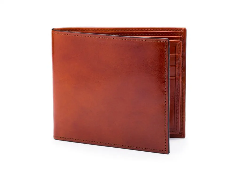 Bosca Men's Old Leather Collection - Eight-Pocket Deluxe Executive Wallet w/ Passcase