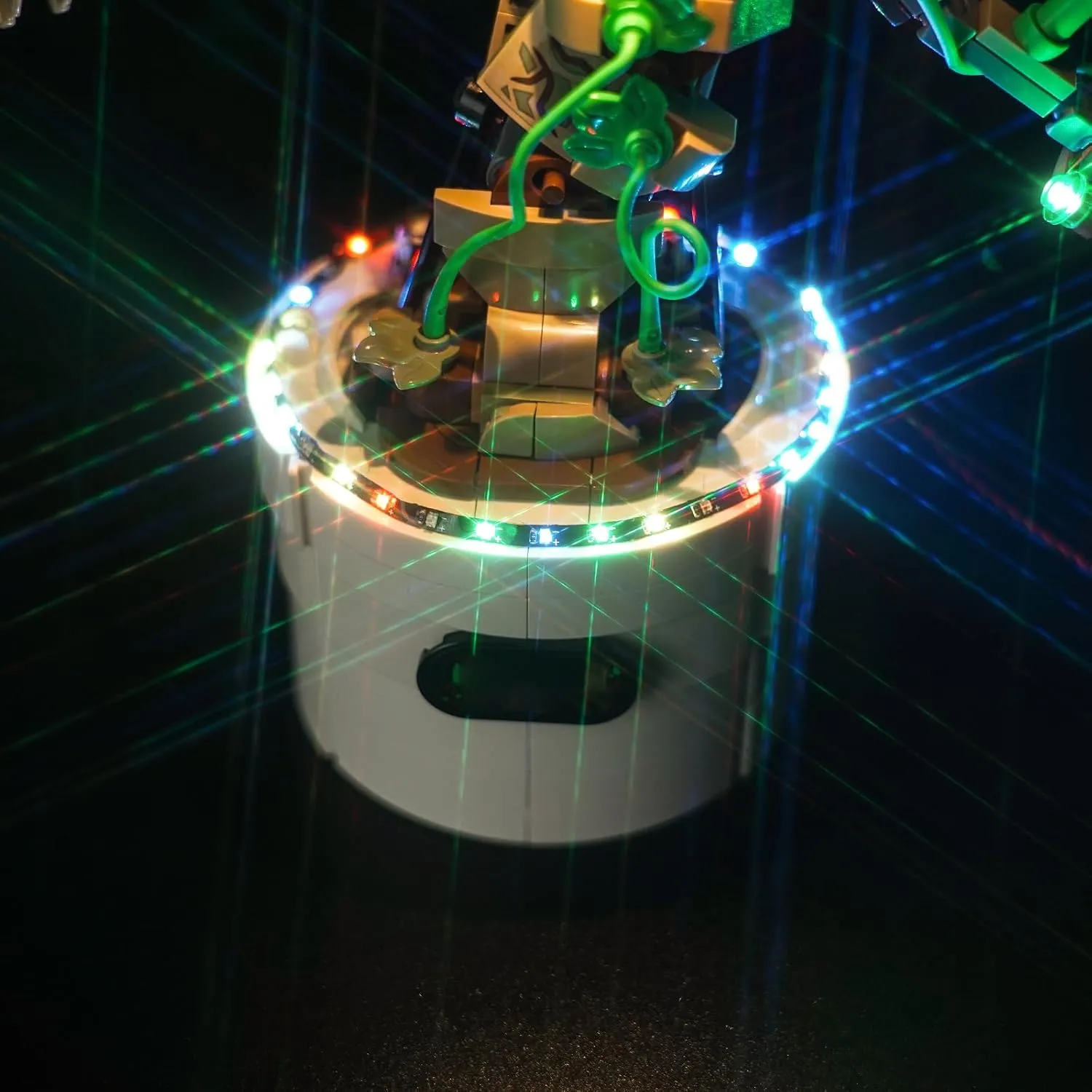 BrickBling LED Light for Dancing Groot, Creative Lighting Compatible with 76297-No Bricks (Music Version Light