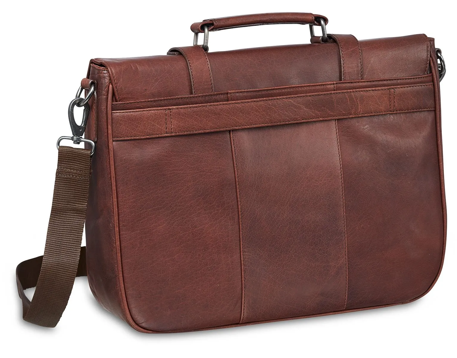Buffalo Collection Quick offer Leather Briefcase Christmas clearance Mancini