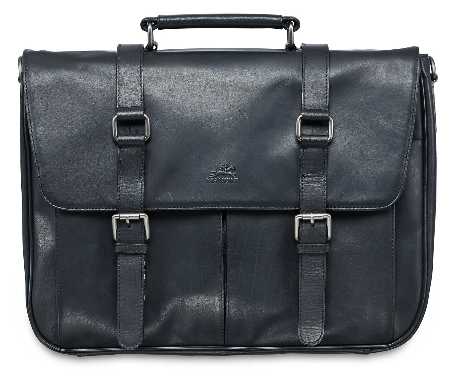 Buffalo Collection Quick offer Leather Briefcase Christmas clearance Mancini