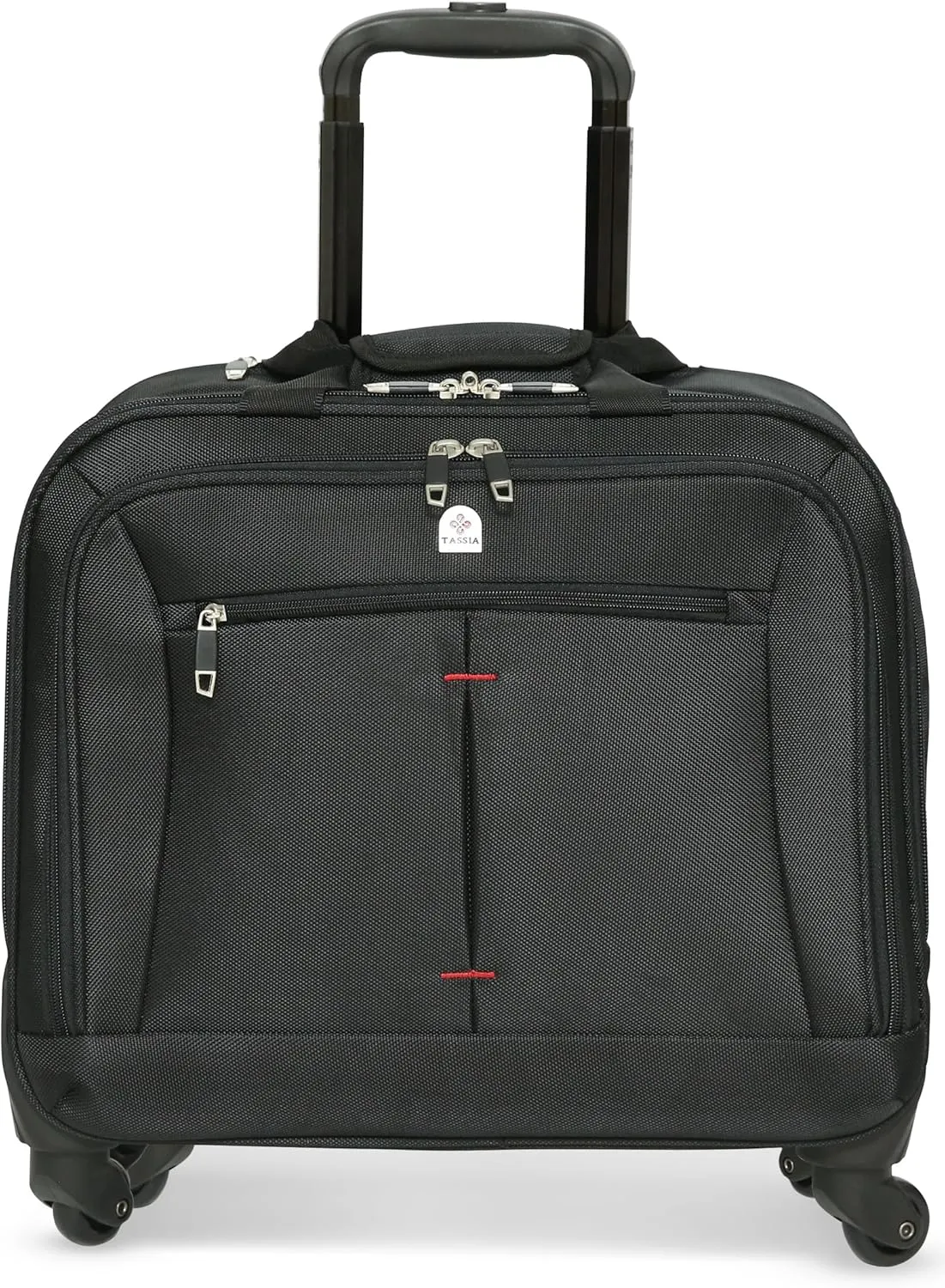 Business Laptop Roller Case - Large Stowage Area - 4 Wheel Spinner