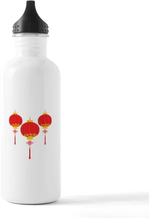 CafePress Chinese New Year Lanterns Water Bottle 1.0L (34 oz) Stainless Steel Water Bottle