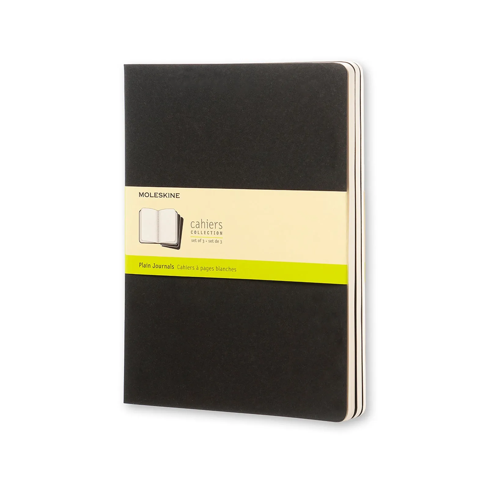 Cahier Extra Large Notebook Set Black