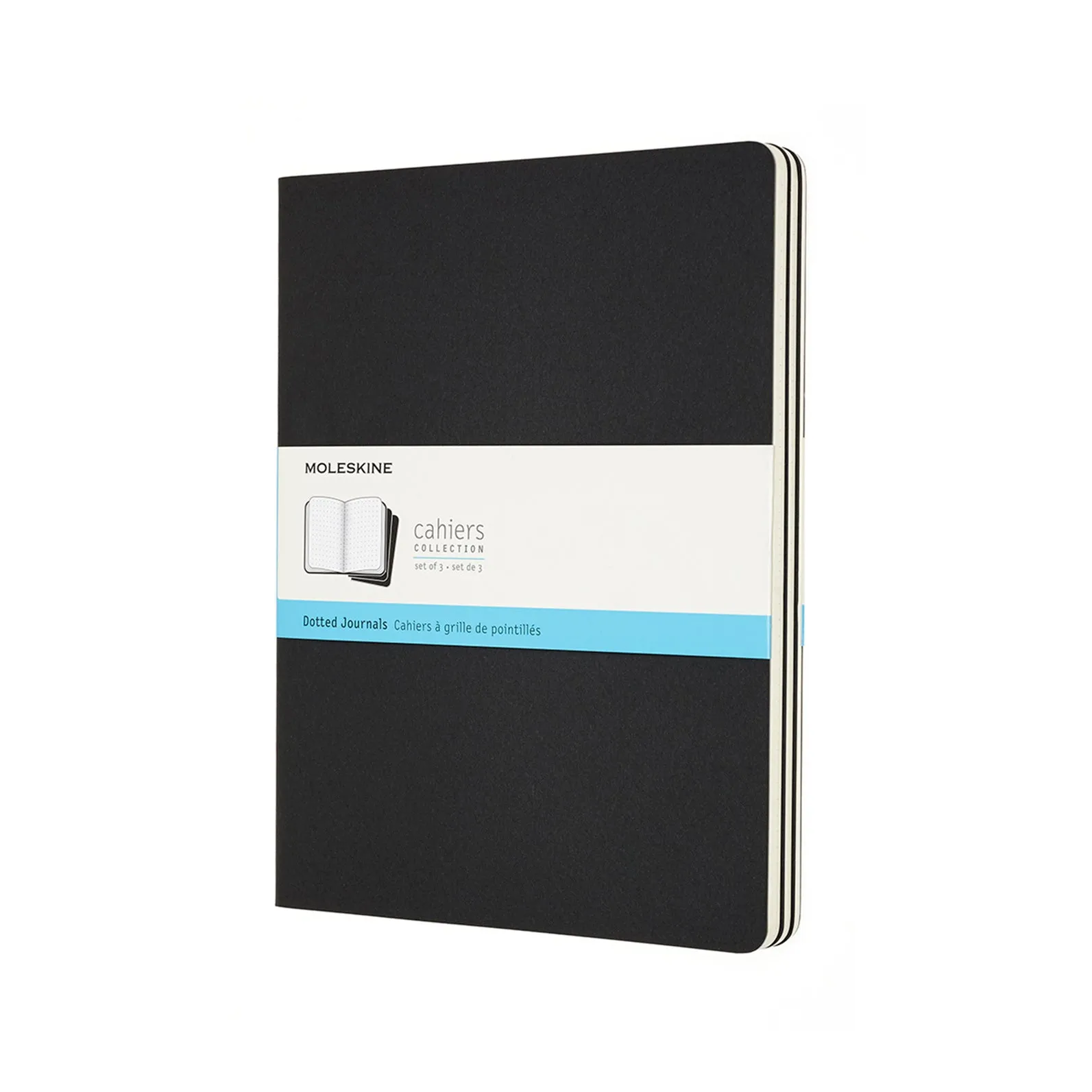 Cahier Extra Large Notebook Set Black