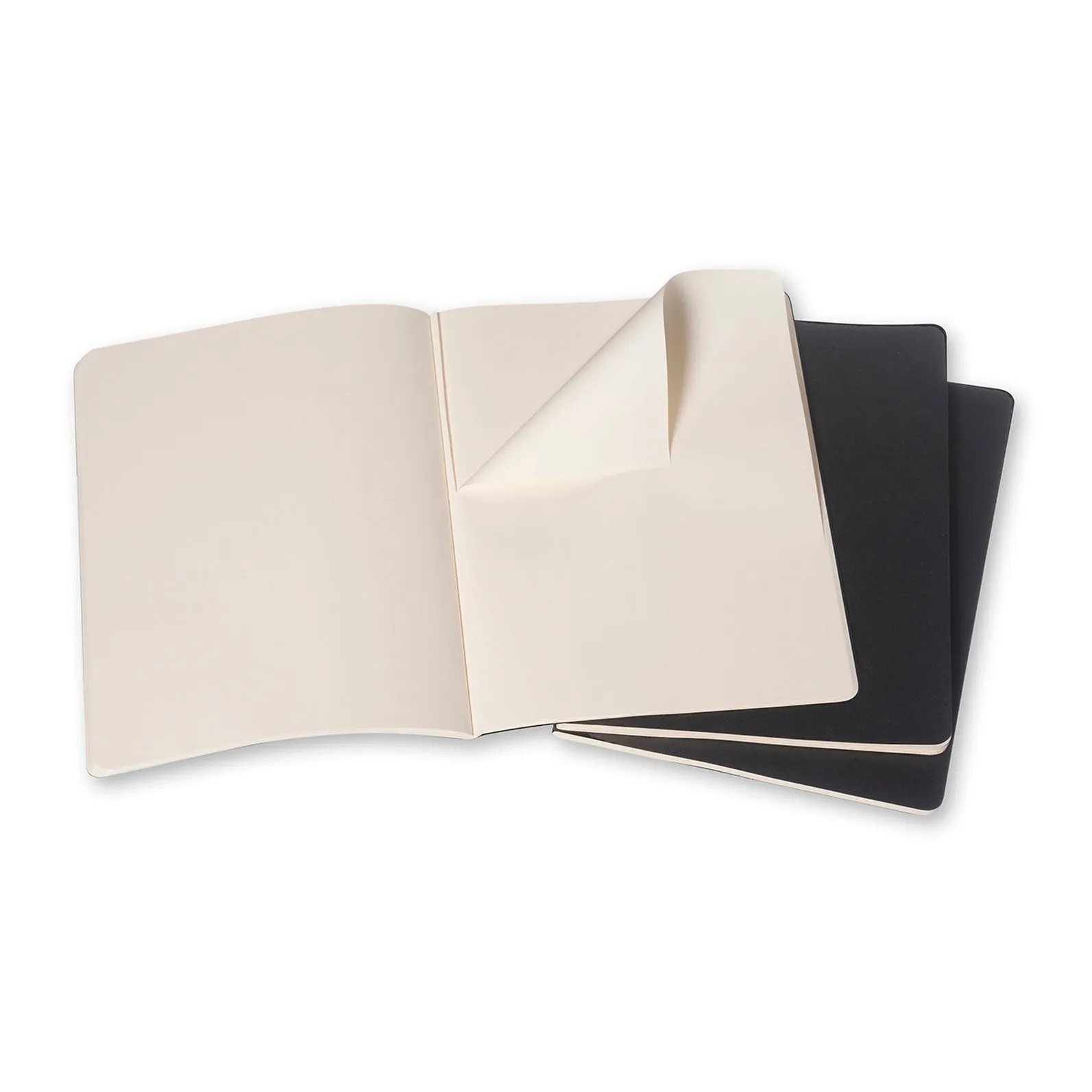 Cahier Extra Large Notebook Set Black