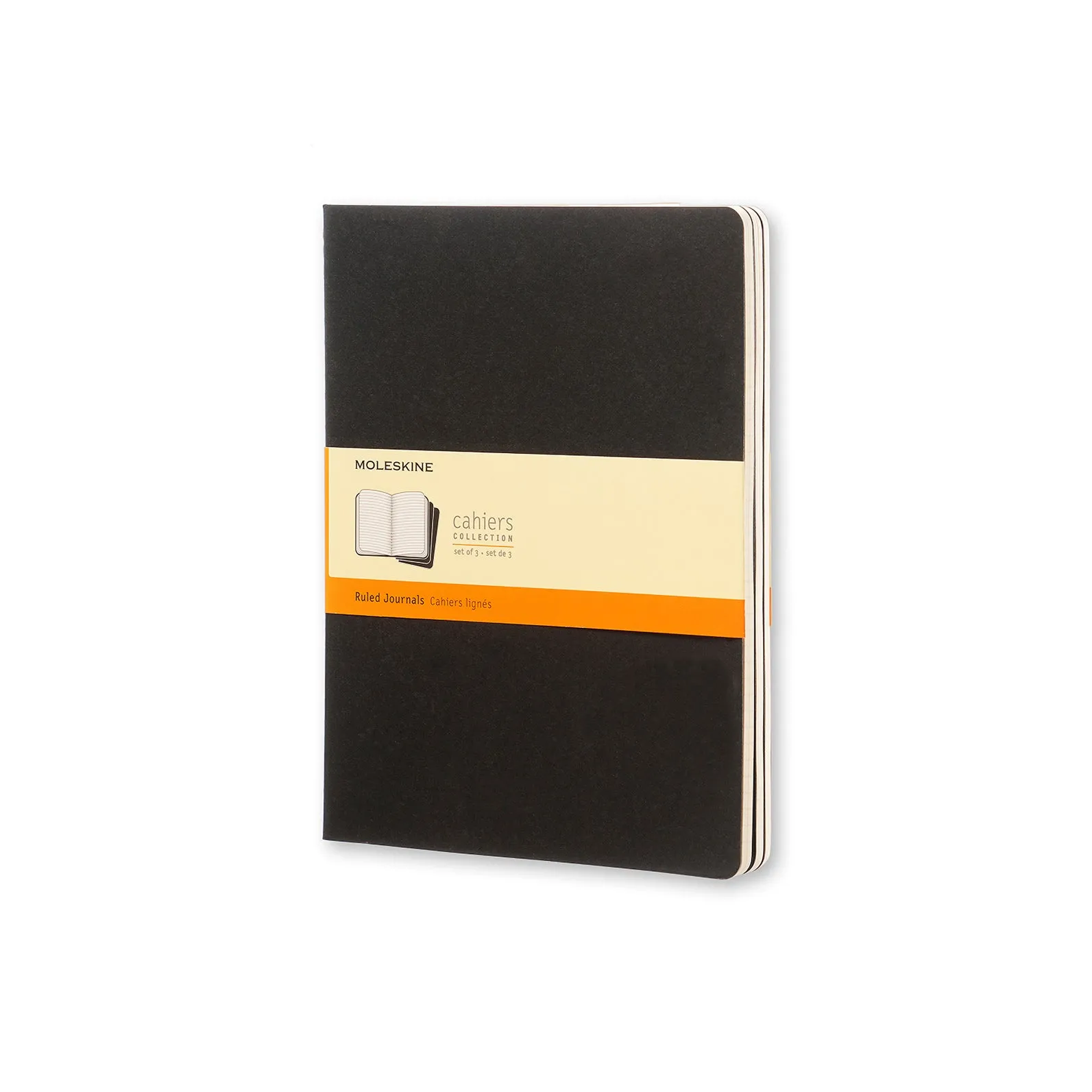 Cahier Extra Large Notebook Set Black