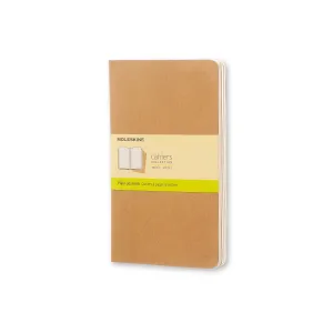 Cahier Large Notebook Set Kraft