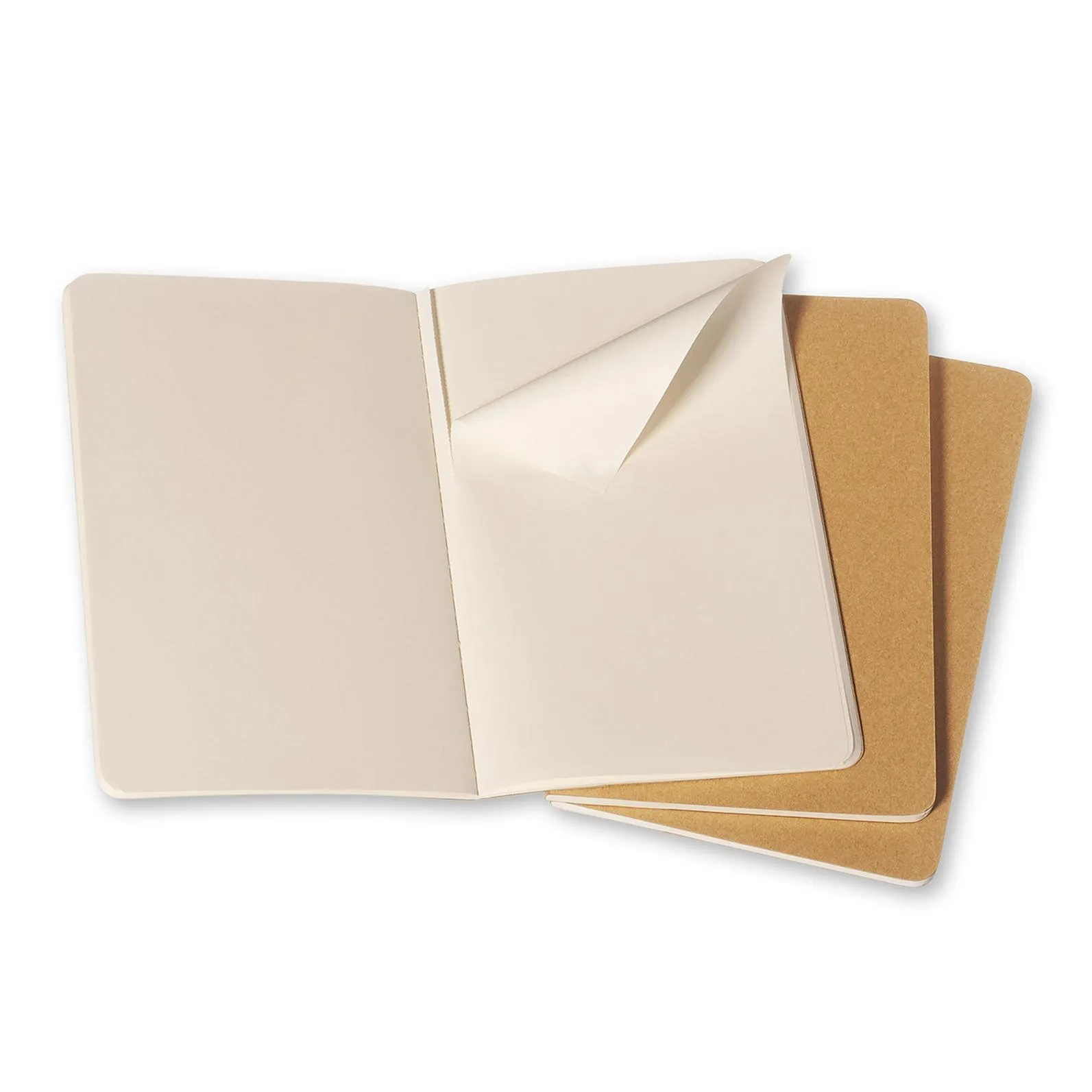 Cahier Large Notebook Set Kraft