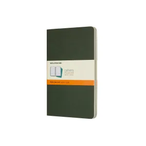Cahier Large Notebook Set Myrtle Green