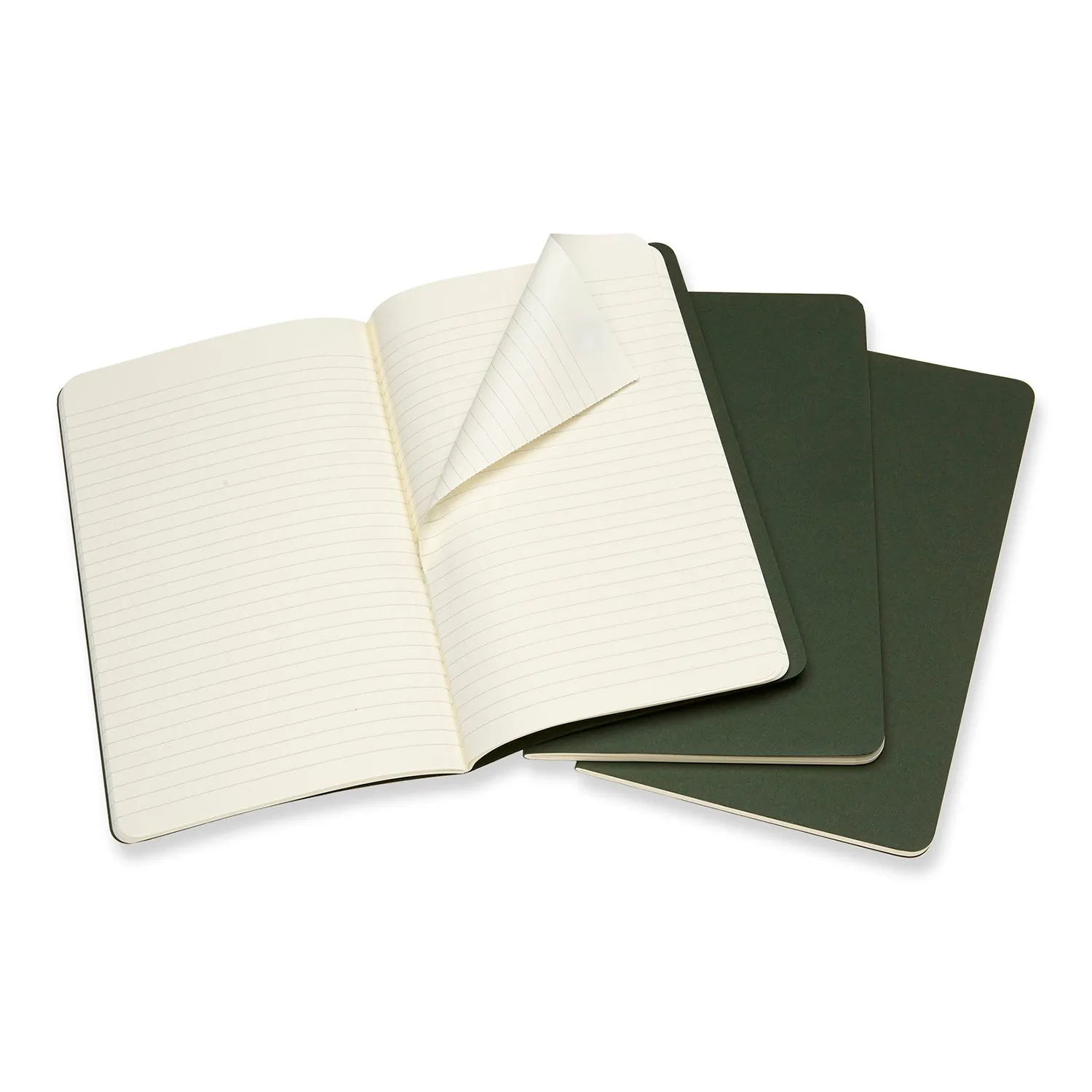 Cahier Large Notebook Set Myrtle Green