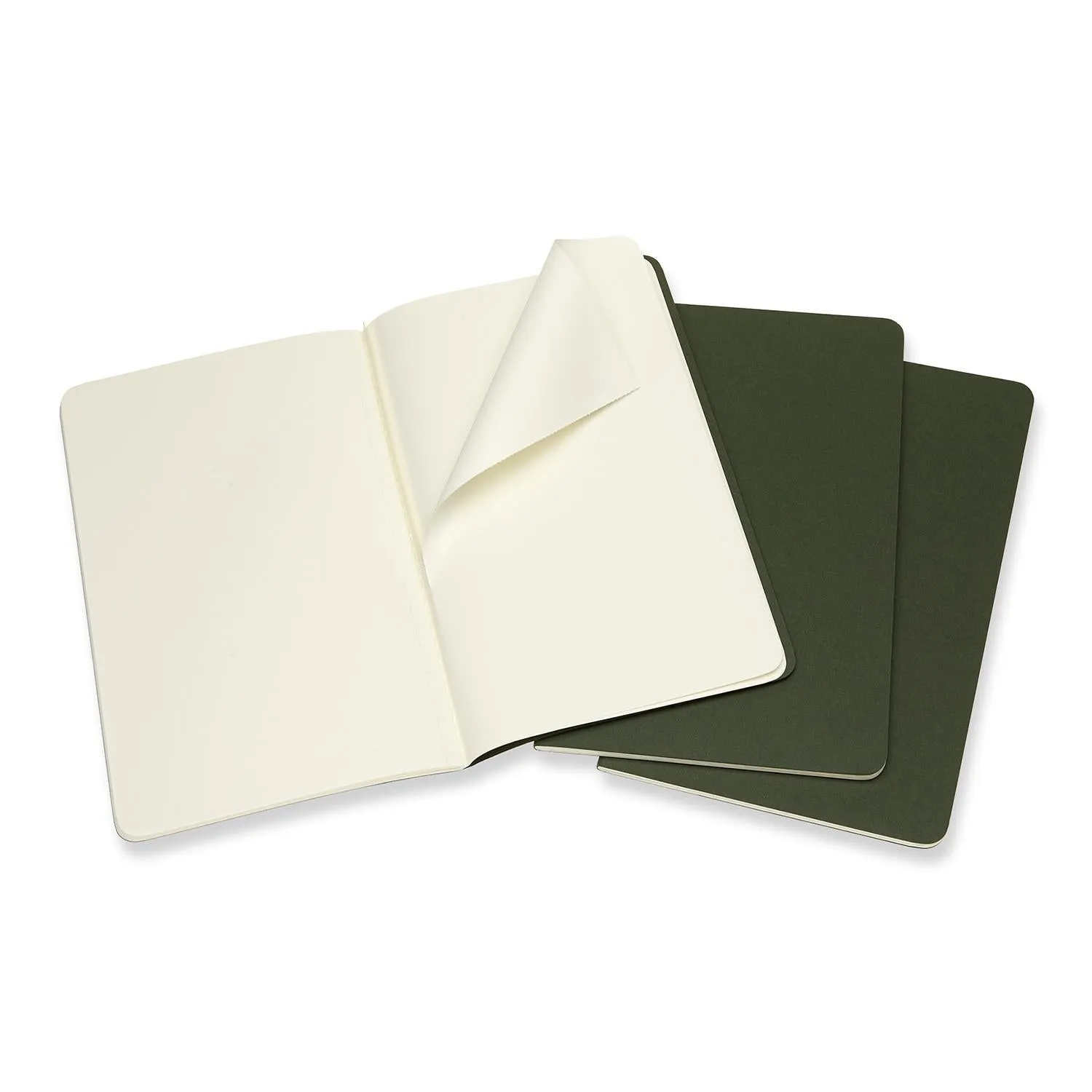 Cahier Large Notebook Set Myrtle Green
